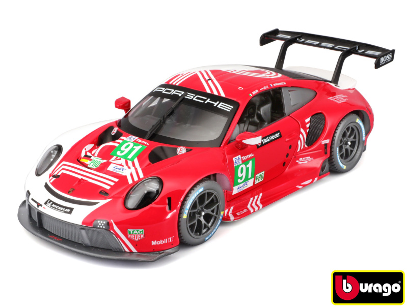 Bburago Race Porsche 911 RSR LeMans ´20 model auta 1:24