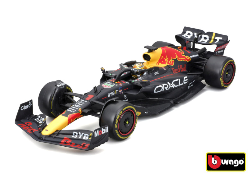 Bburago Formula F1 Oracle Red Bull Racing RB182022 nr.1 Max Verstappen s řidičem 1:24