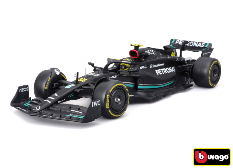 Bburago Formule F1 Mercedes AMG Petronas W14 E Performance2023 nr.44 Lewis Hamilton 1:24