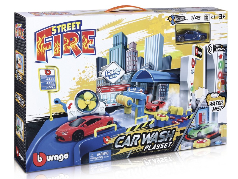 Bburago 1:43 Street Fire Car Wash, Bburago, W007371