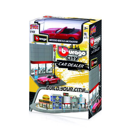 Bburago city 1:43 18-31501 Prodejna aut