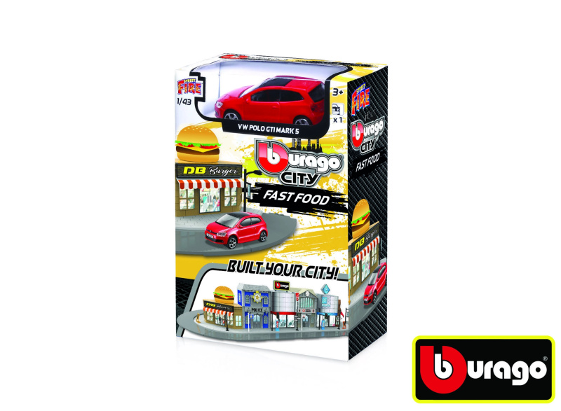 Bburago city 18 31504 Fast food 1:43