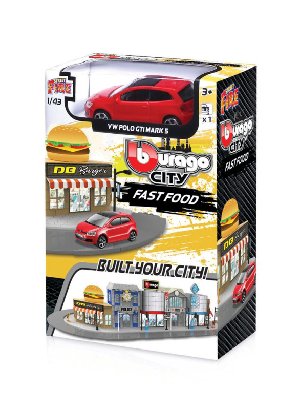 Bburago city 18 31504 Fast food 1:43