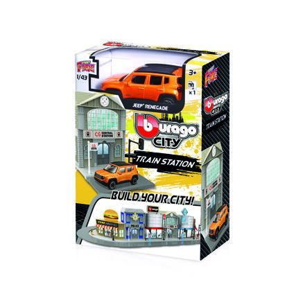 Bburago city 1:43 18-31505 Vlaková stanice