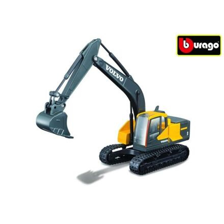 Kovový model Bburago Volvo EC220E