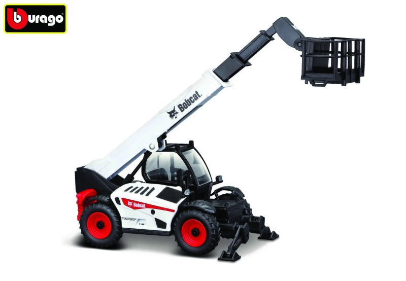 Bburago Bobcat T40.180SLP Telehandler w/Man Platform 1:50
