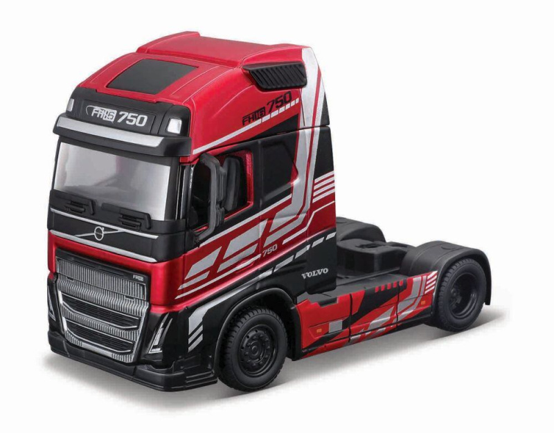 Bburago Volvo FH16 Globetrotter 750 XXL červená 1:43