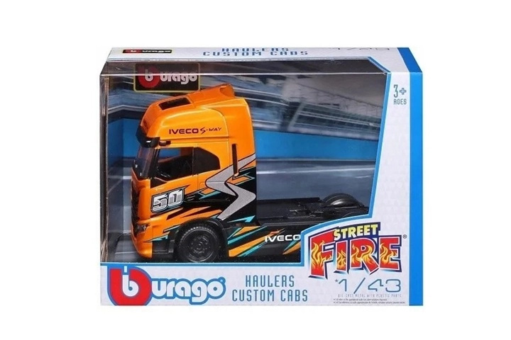 Sběratelský model hasičského vozidla BBU Iveco Fire Haulers Custom Cabs v měřítku 1:43
