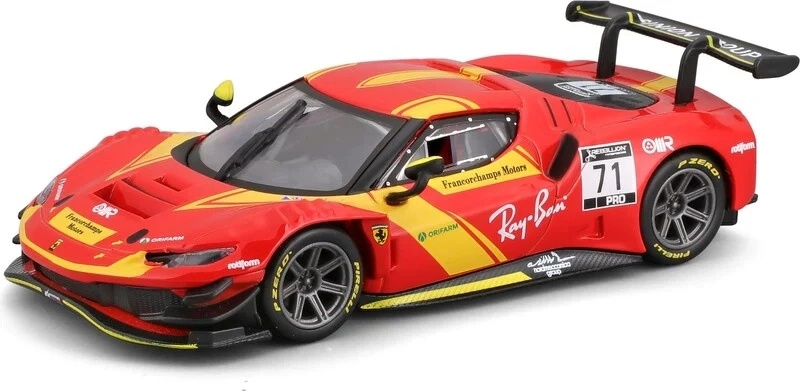 Bburago Ferrari Racing 296 GT3 2023 1:43