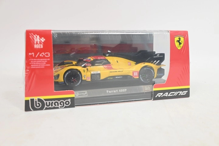 Bburago Ferrari Racing 499P #83 (Le Mans 2025) 1:43 - 1 kus
