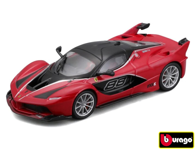 Bburago Sign. Ferrari FXX K nr. 88 červená 1:43