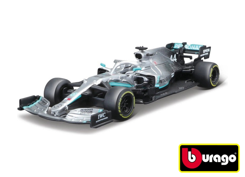 Bburago 1:43 Mercedes AMG Petronas F1 assort 18-38136
