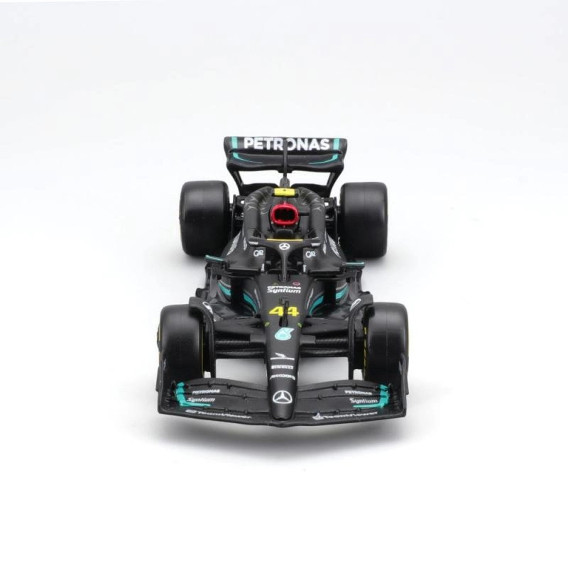 Bburago Mercedes gp F1 W14 Team Mercedes amg Petronas Formula One N 44 Season 2023 Lewis Hamilton Matt Black 1:43