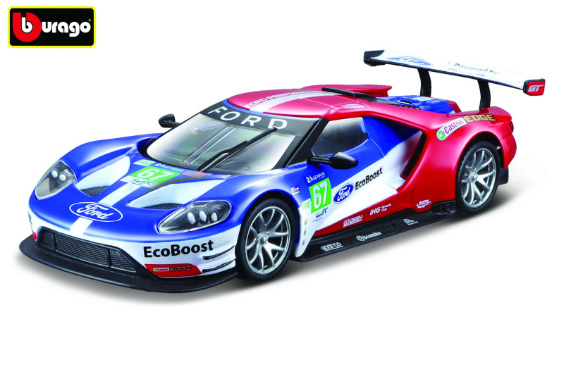 Bburago Ford GT 2017 LeMans 67 1:32