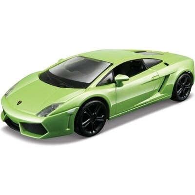 Bburago - Auta HOBBY, Lamborghini Gallardo LP560-4, metal zelená, 1:32