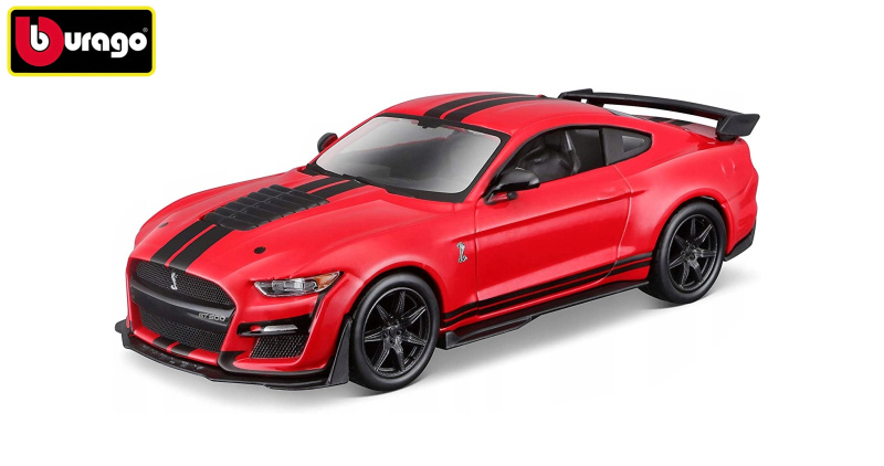 Bburago Ford Shelby GT500 červená 1:32