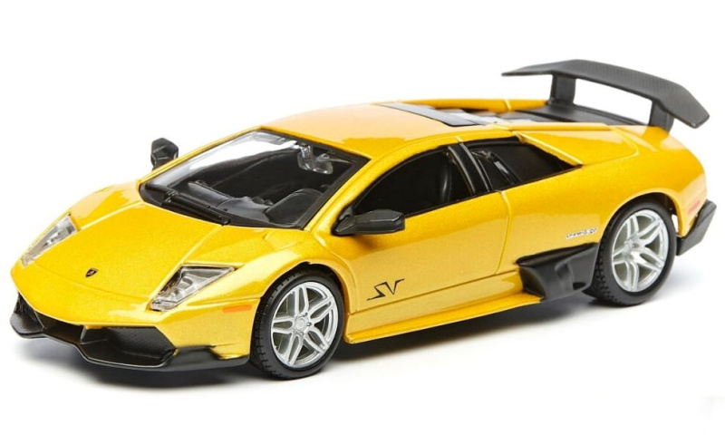 Bburago Plus Murcielago LP 670 4 SV žlutá 1:32