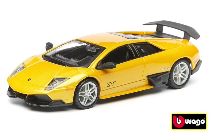 Bburago Plus Murcielago LP 670 4 SV žlutá 1:32