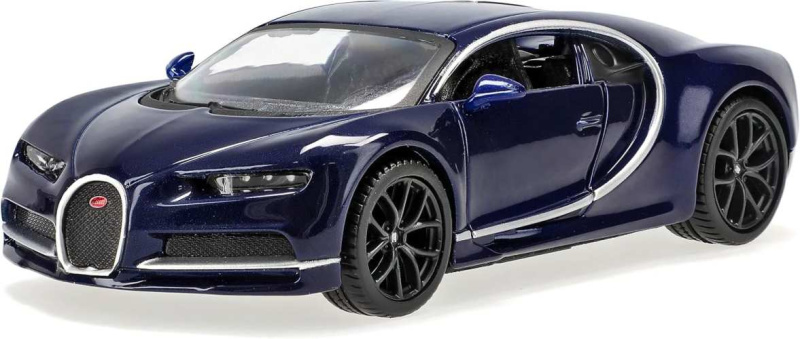 Bburago Bugatti Chiron modrý 1:32