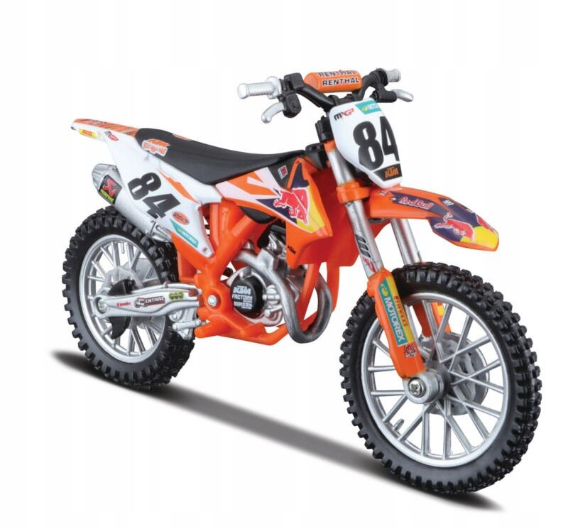 Bburago Red Bull Factory KTM Racing motorka 1:18, různé druhy