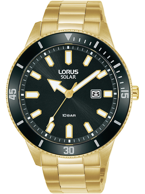 Lorus RX308AX9 solar 43mm