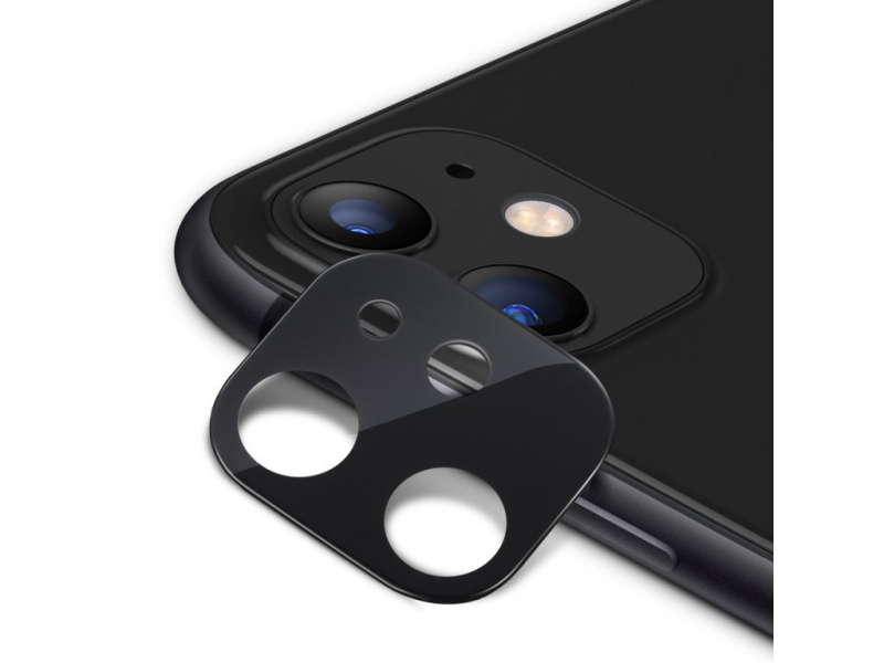 Ochranné sklo na zadní kameru iPhone 11 - ESR, Fullcover Black