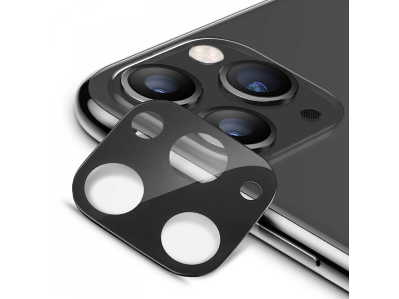 Ochranné sklo na zadní kameru iPhone 11 Pro / Pro Max - ESR, Fullcover Black