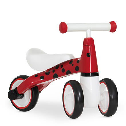 Dětské odrážedlo 1st Ride se třemi koly Ladybug Red