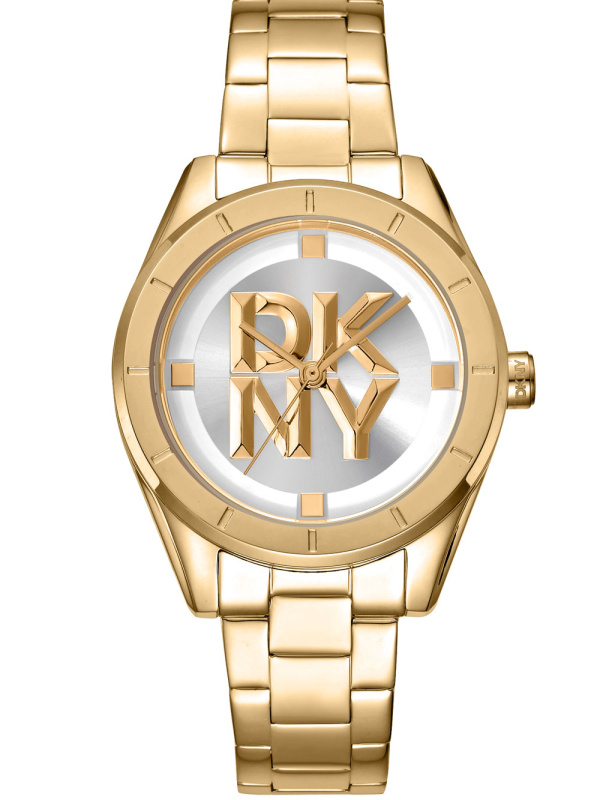 DKNY DK1L016M0065 Chambers Midi Gold 34mm 5ATM