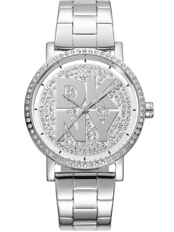 DKNY DK1L035M0205 Soho Logo Silver 36mm 5ATM