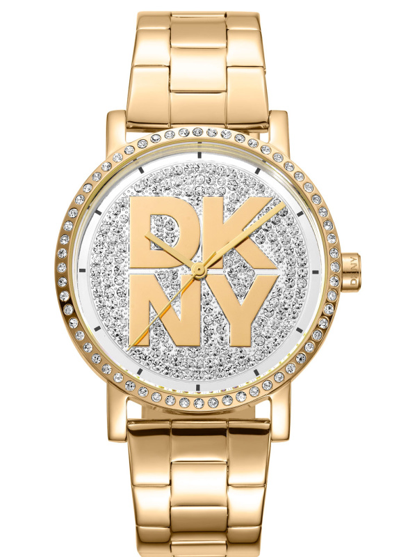 DKNY DK1L035M0215 Soho Logo Gold 36mm 5ATM