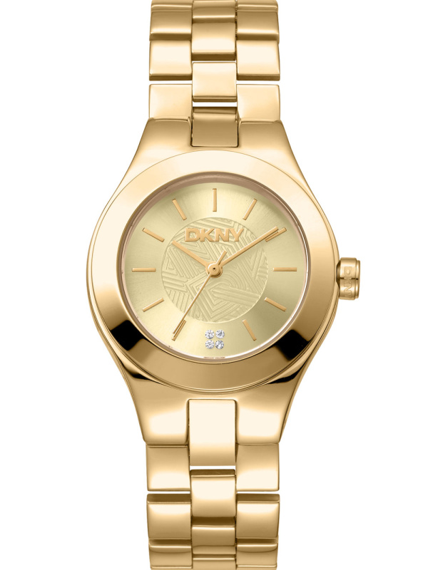 DKNY DK1L026M0035 Parsons Midi Gold 30mm 5ATM