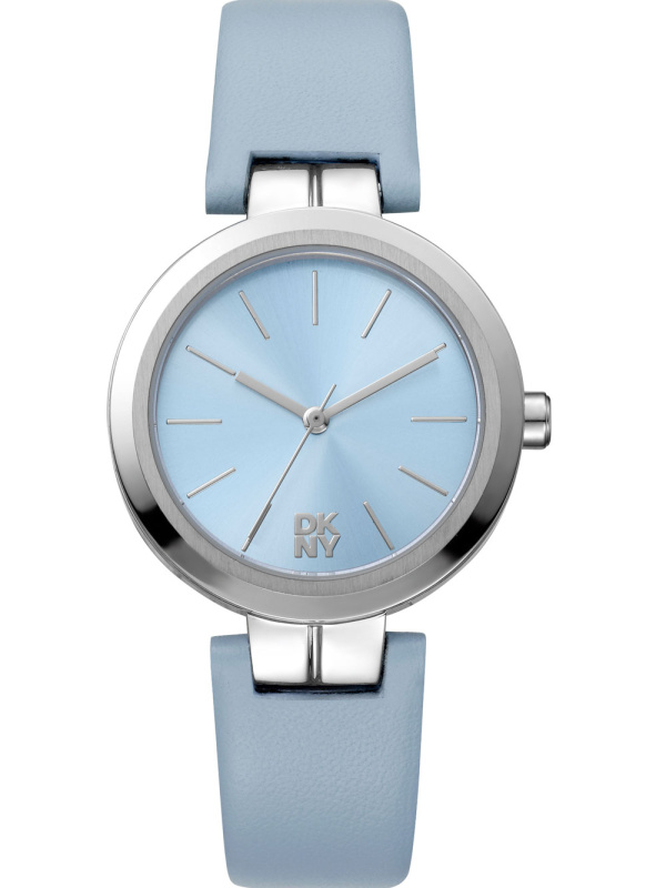 DKNY DK1L045L0015 Downtown Midi Light Blue 32mm 5ATM