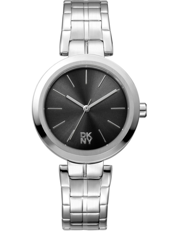 DKNY DK1L045M0045 Downtown Midi Silver 32mm 5ATM