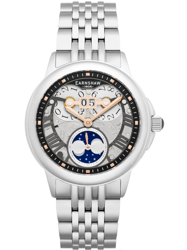 Thomas Earnshaw ES-8245-33 Alfred Waterhouse Grand Date Moon Phase Limited X/550