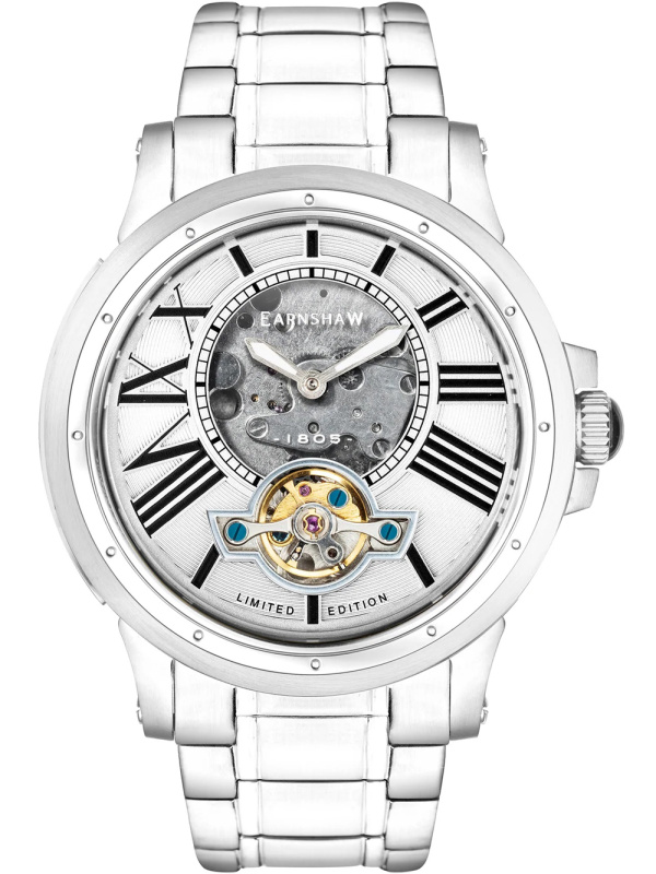 Thomas Earnshaw ES-8244-11 Bertha Open Heart Skeleton Limited X/500