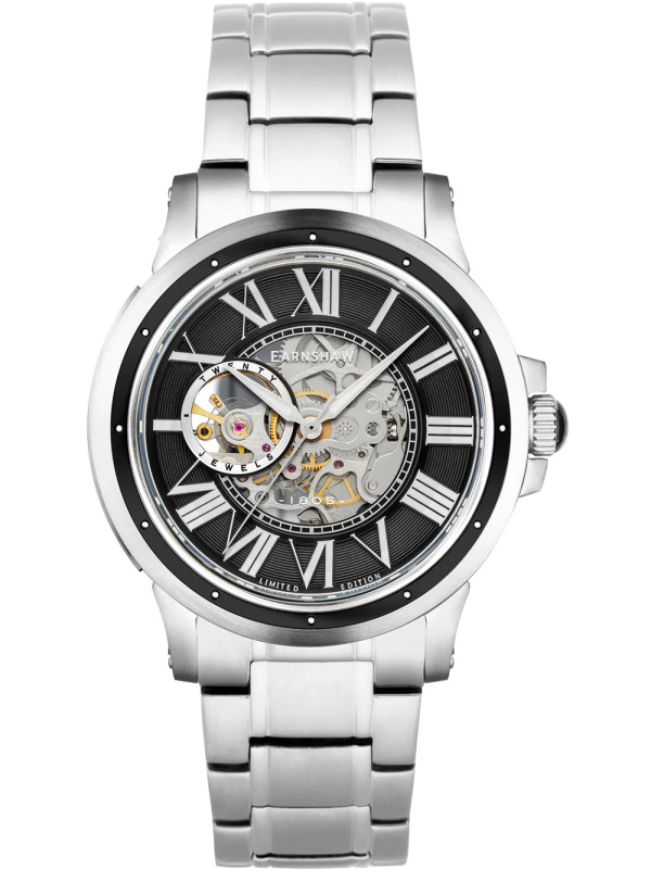 Thomas Earnshaw ES-8243-44 Comet Open Heart Skeleton Limited X/500