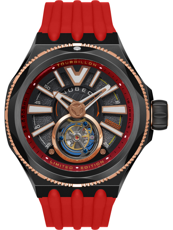 Nubeo NB-6075-09 Messenger Tourbillon Limited 52mm 10ATM
