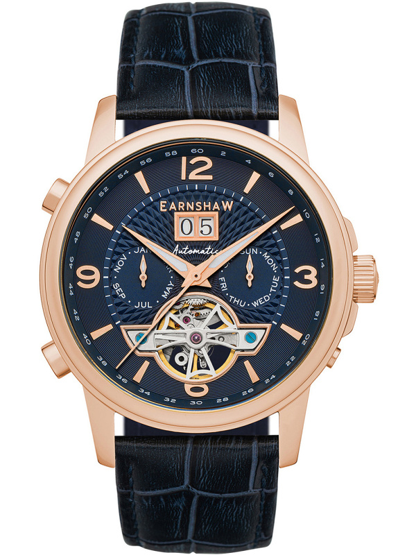 Thomas Earnshaw ES-8177-07 Marylebone Grand Date Open Heart