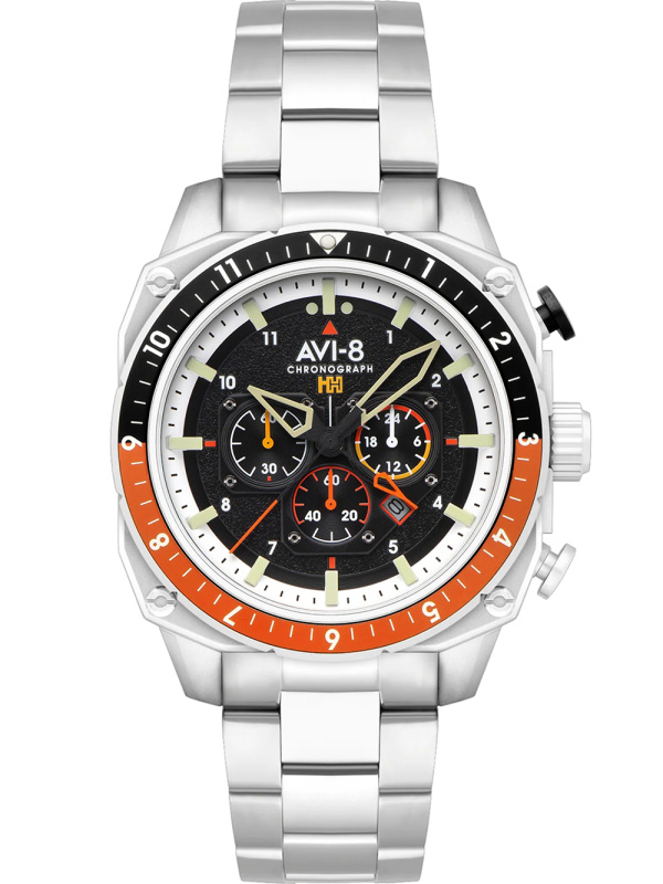 AVI-8 AV-4100-11 Hawker Hunter Dual Time Chronograph 43mm 5ATM