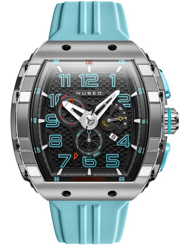 Nubeo NB-6088-02 Magellan Retrograde Chronograph 49mm 5ATM