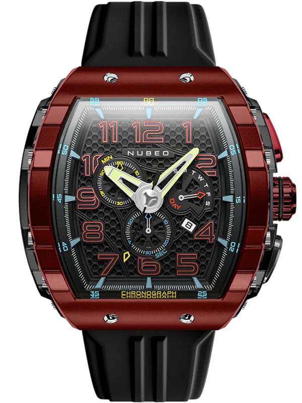 Nubeo NB-6088-03 Magellan Retrograde Chronograph 49mm 5ATM