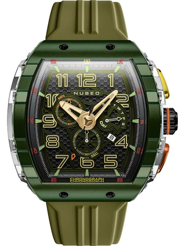 Nubeo NB-6088-05 Magellan Retrograde Chronograph 49mm 5ATM