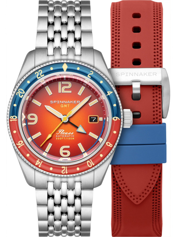 Spinnaker SP-5120-99 Fleuss GMT Automatic Set 43mm 15ATM