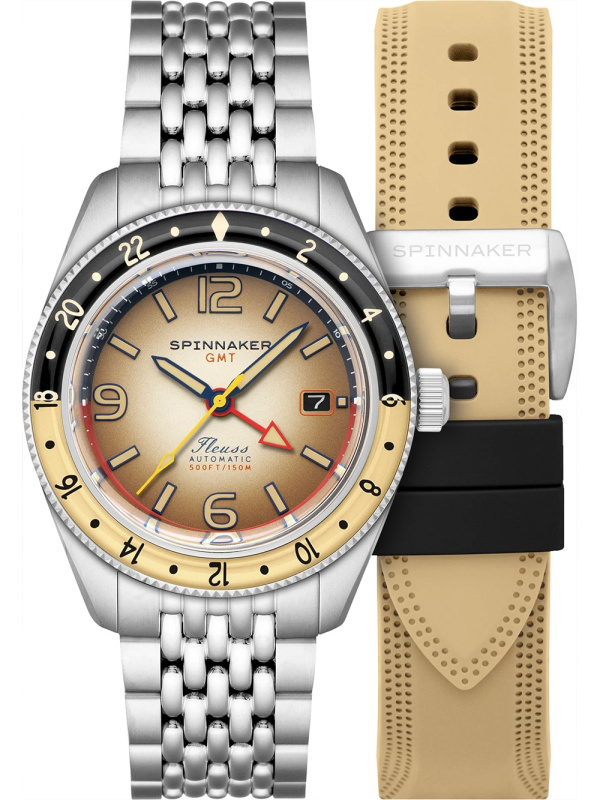 Spinnaker SP-5120-AA Fleuss GMT Automatic Set 43mm 15ATM