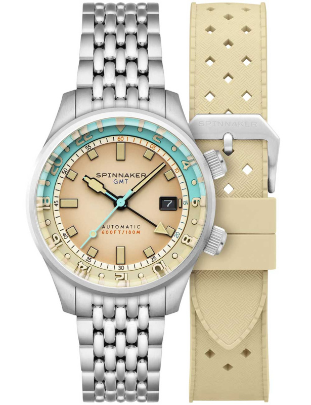 Spinnaker SP-5121-77 Bradner GMT Automatic 42mm 18ATM