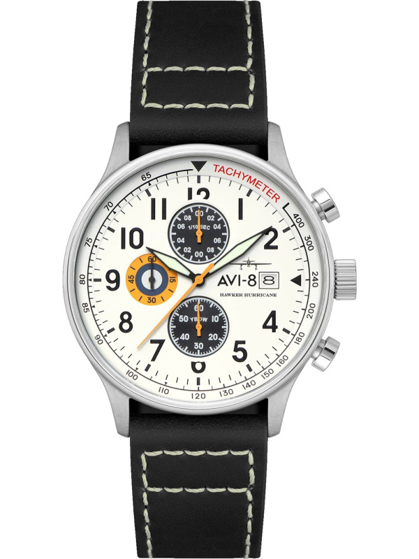 AVI-8 AV-4011-1E Hawker Hurricane Chronograph 43mm 5ATM