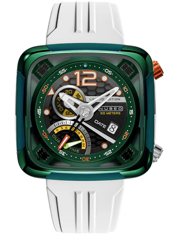 Nubeo NB-6096-02 Ecliptic Dual Time 45mm 5ATM