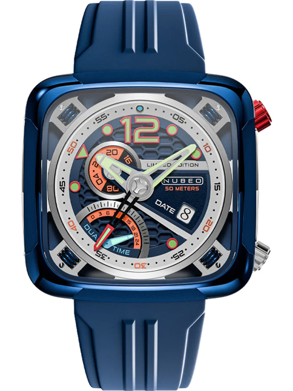 Nubeo NB-6096-03 Ecliptic Dual Time 45mm 5ATM