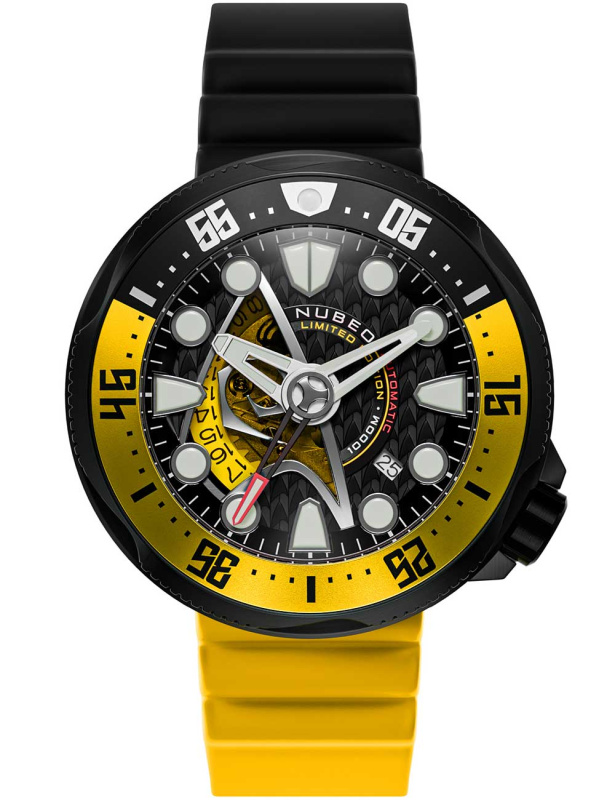 Nubeo NB-6104-01 Ventana Star Trek Starfleet Automatic Limited 50mm 100ATM